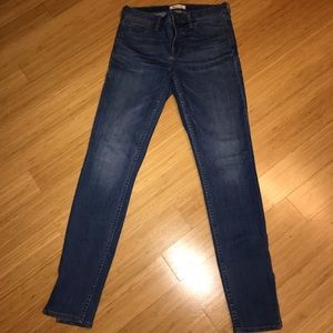Madewell Sz 29 Blue Skinny Jeans